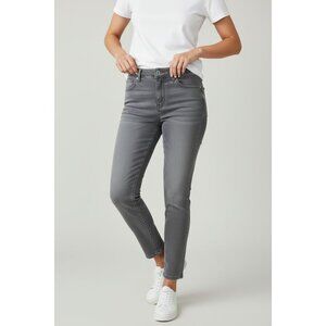 Forever 21 Gray Skinny Denim Jeans Casual Stretch Pants